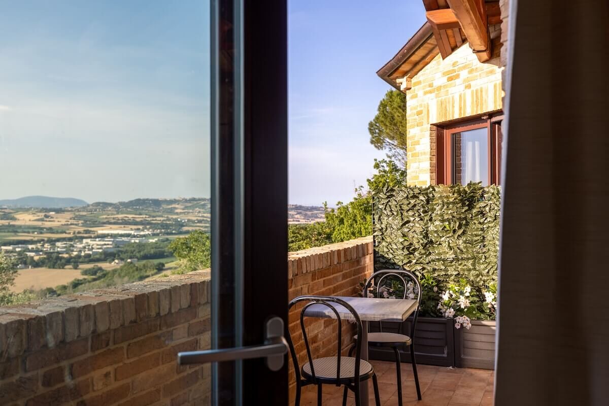 Balcone con vista
